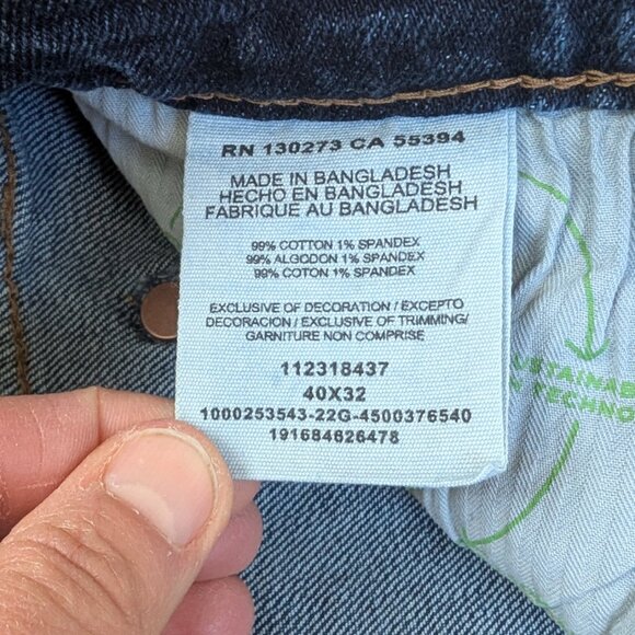 NWT Wrangler Retro Slim Bootcut Jeans 40x32 Dark Wash Western Cowboy Denim - Picture 8 of 8